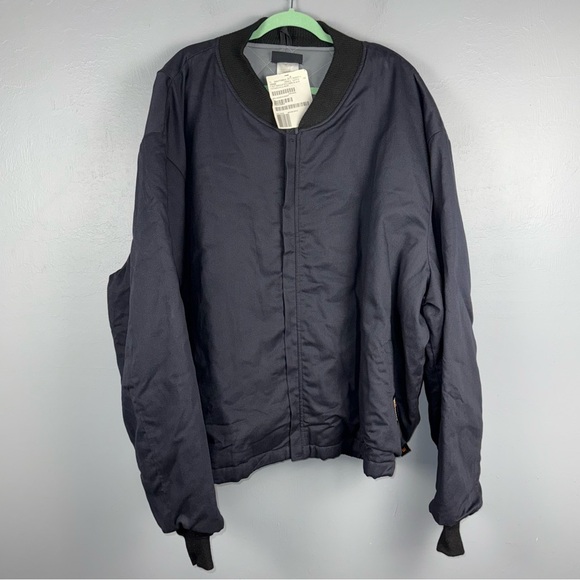Workrite FR Jacket Men's 4XL Bomber Quilted Insulated Flame